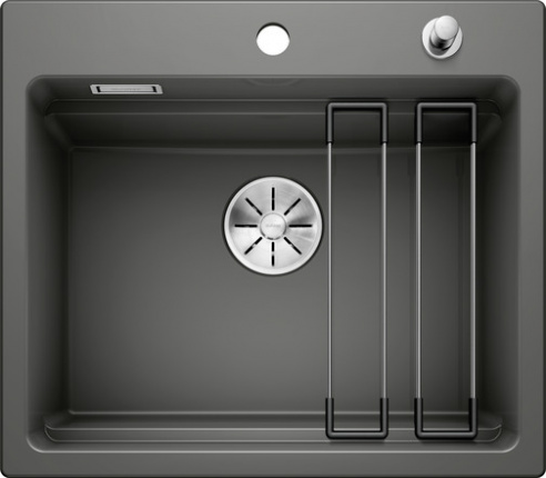 Мойка для кухни Blanco Etagon 6 керамика PuraPlus базальт