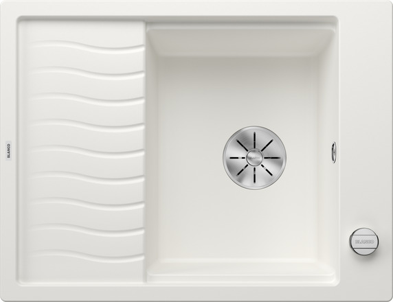 Мойка для кухни Blanco Elon 45 S Silgranit белый, кл-авт. InFino