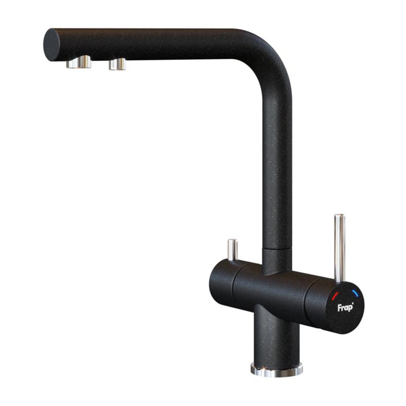 Смеситель для кухни Frap FX43752-7 черный