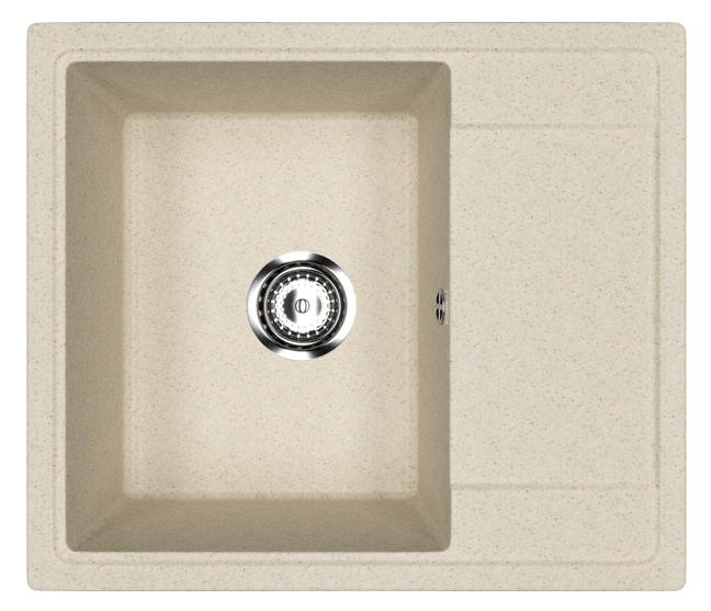 Мойка для кухни Ulgran Practik PR-М 575 слоновая кость