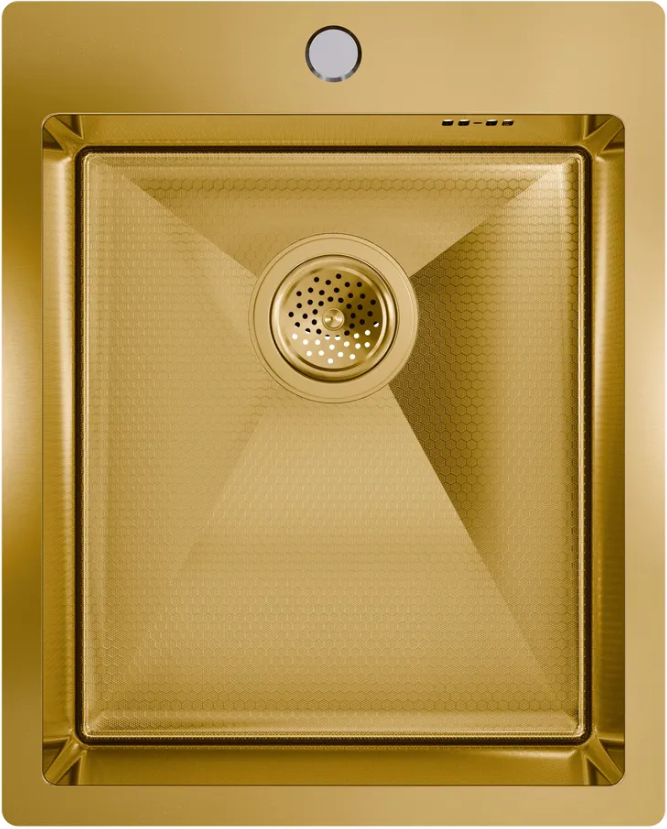 Мойка для кухни FLORACIO Steel (F.4151.GDD) DECOR Золото матовое
