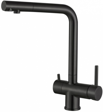 Смеситель для кухни Zorg SZR-7039 Grafit