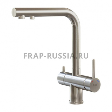 Смеситель для кухни Frap FX43752-5 сталь