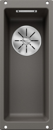 Мойка Blanco Subline 160-U вулканический серый, отводная арматура InFino®