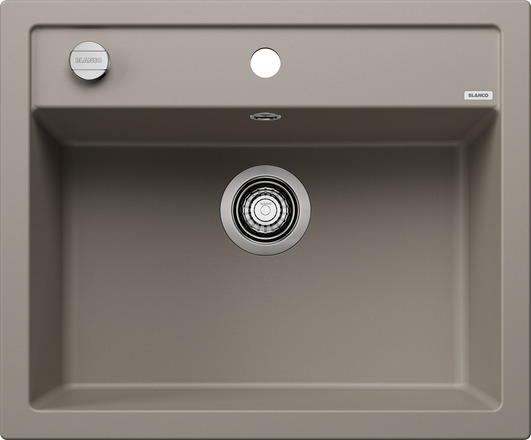 Мойка для кухни Blanco Dalago 6 серый беж, клапан-автомат
