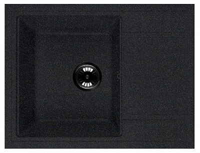 Мойка для кухни Whinstone Мунго 650 (Рива В-10) чёрный