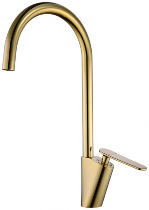 Смеситель для кухни Goccia Scheletra BR, бронза