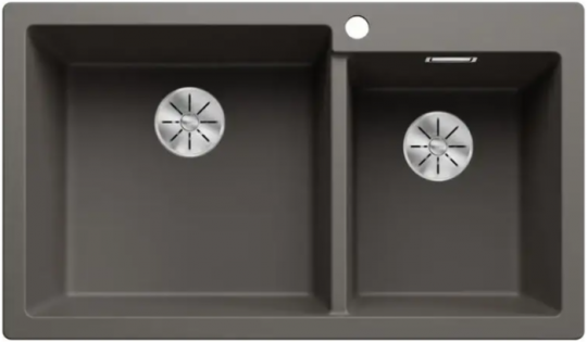 Мойка для кухни Blanco Pleon 9 чаша слева вулканический серый
