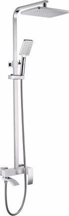 Душевая система Grocenberg GB7007-1 Белый хром