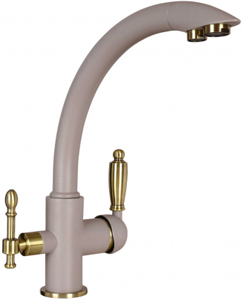 Смеситель для кухни Milacio Gracia серый