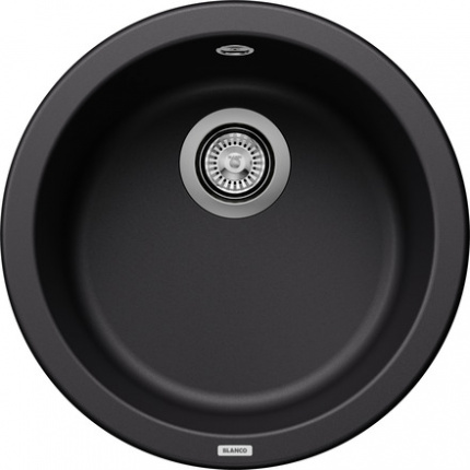 Мойка для кухни Blanco Rondo 45 Silgranit черный