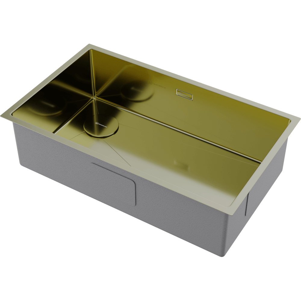 Мойка для кухни Omoikiri Taki 74-U/IF-L Side LG светлое золото