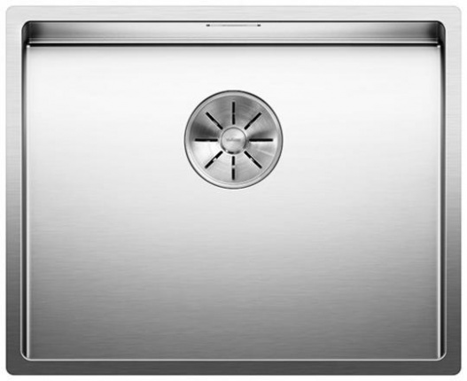 Мойка Blanco Claron 500-IF нерж. сталь, зеркальная полировка, отводная арматура InFino