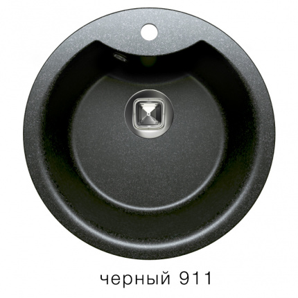 Мойка для кухни Tolero R-108E черный №911
