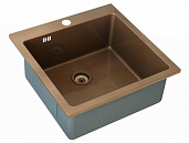 Мойка для кухни Zorg Inox PVD SZR-51-Copper