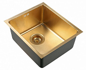 Мойка для кухни Zorg SZR-4438 PVD bronze