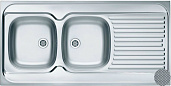 Мойка для кухни Alveus Classic 100L LEI-60 1200X600 левая