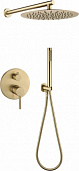 Душевая система скрытого монтажа Grocenberg GB5099MG-3 Матовое золото