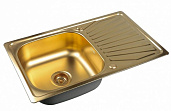 Мойка для кухни Zorg SZR-7848 PVD bronze