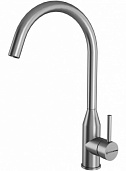 Смеситель для кухни KuchenStern Tida 408SS40 нержавеющая сталь