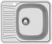 Мойка для кухни Ukinox Comfort COM580.480 -GT6K 1R, матовая, чаша справа