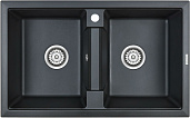 Мойка для кухни Paulmark Zwilling PM238150-BLM черный металлик