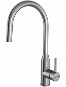 Смеситель для кухни KuchenStern Tida-S 409SS40 нержавеющая сталь