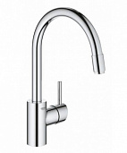 Смеситель для кухни Grohe Concetto New с высоким изливом, хром (32663003)