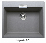Мойка для кухни Tolero Loft TL-580 серый