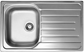 Мойка для кухни Ukinox Grand GRP800.500 -GT8K 2L, полированная, чаша слева