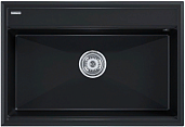 Мойка для кухни Paulmark Stepia-750 PM117551-BLM черный металлик