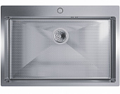 Мойка для кухни FLORACIO Steel (F.7551.SSD) DECOR Сталь нержавеющая