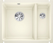 Мойка Blanco Subline 350/150-U керамика, глянцевый магнолия, отводная арматура InFino®