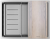 Мойка для кухни Paulmark NEXT-MULTI SINK 58-L UNI PM785845-L-BS брашированная сталь