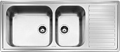 Мойка для кухни Smeg LG116D-2 матовая (крыло справа)