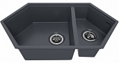 Мойка для кухни KitKraken Creek Graphite темно-серый