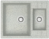Мойка для кухни ZETT lab модель 190/Q10 светло-серый, матовая