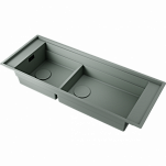 Мойка для кухни Omoikiri Sintesi Pro 114-2-U/I WG wind green