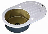 Мойка для кухни Zorg GL-7851-OV White Bronze