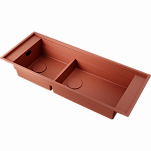  Мойка для кухни Omoikiri Sintesi Pro 114-2-U/I CN canyon