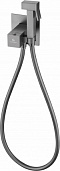 Гигиенический душ со смесителем Grocenberg GB008BG с термостатом графит