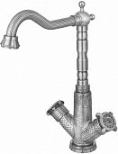 Смеситель для кухни Zorg Antic A 3006K-SL