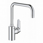 Смеситель для кухни Grohe Eurodisc Cosmopolitan, высокий излив, хром (32259003)