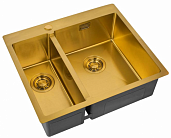 Мойка для кухни Zorg ZL R 590-2-510 R Bronze