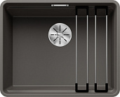 Мойка для кухни Blanco Etagon 500-F Silgranit вулканический серый