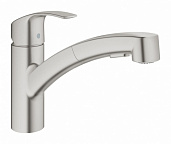 Смеситель для кухни Grohe Eurosmart 30305DC0 суперсталь