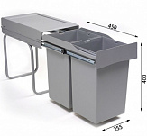 Система сортировки мусора Alveus Albio 20 2x14 L