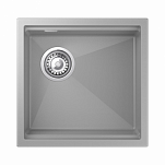 Мойка для кухни Rivelato LINO 454-L grigio metallizz