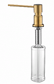 Дозатор для жидкого мыла Paulmark Kraft D003-BG брашированное золото