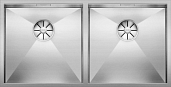 Мойка для кухни Blanco Zerox 400/400-U нерж. сталь, зеркальная полировка, отв-арм. InFino